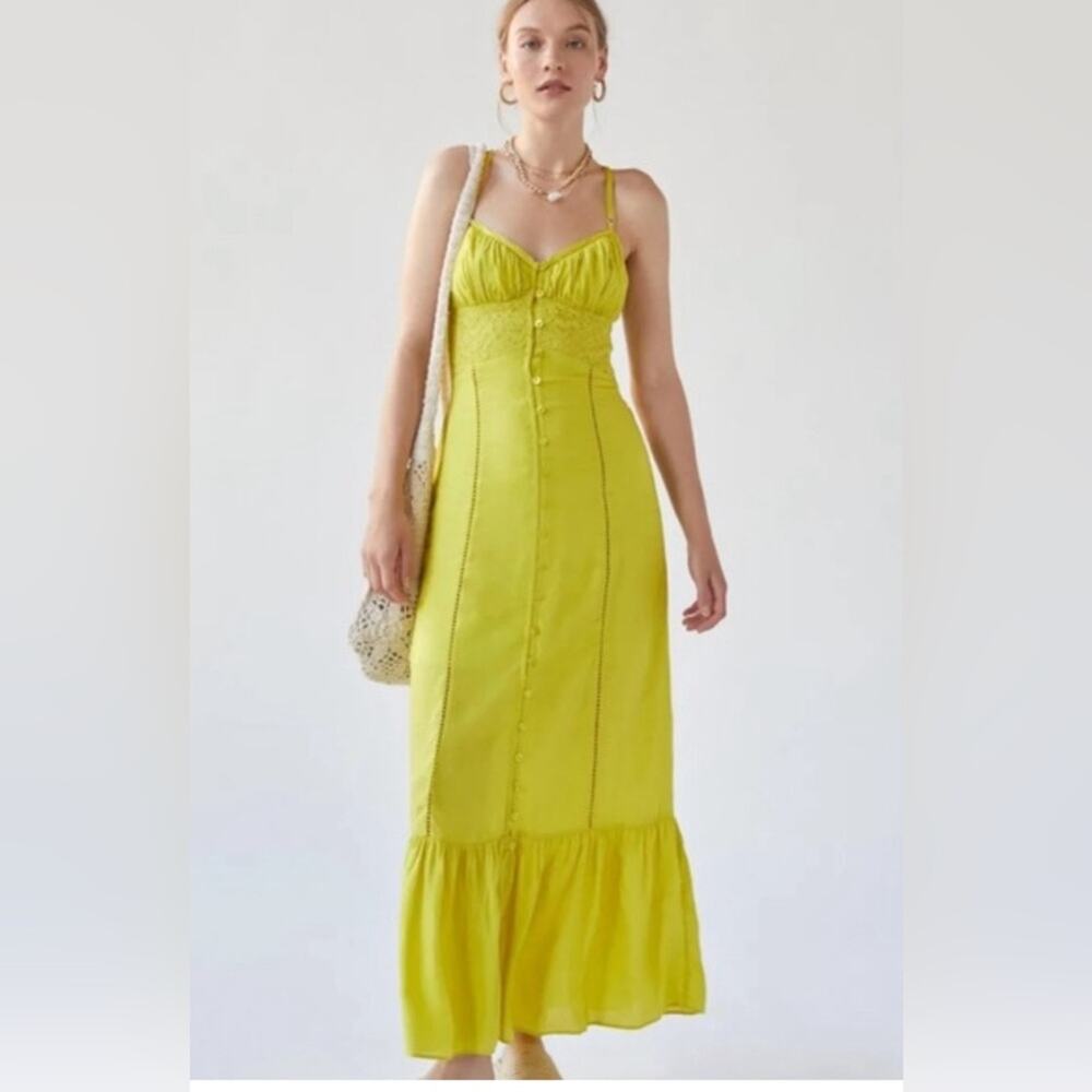 Urban Outfitters Silva Midi Slip Dress